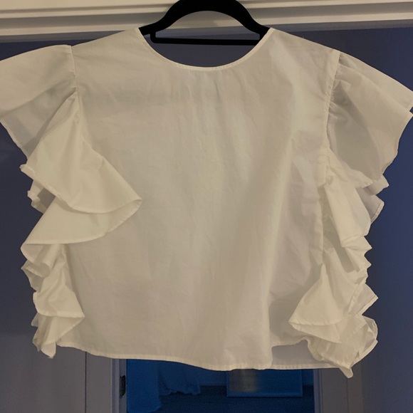 Zara cropped blouse - Picture 1 of 2